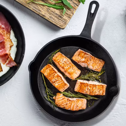 Non-Stick Cast Iron Skillet Set